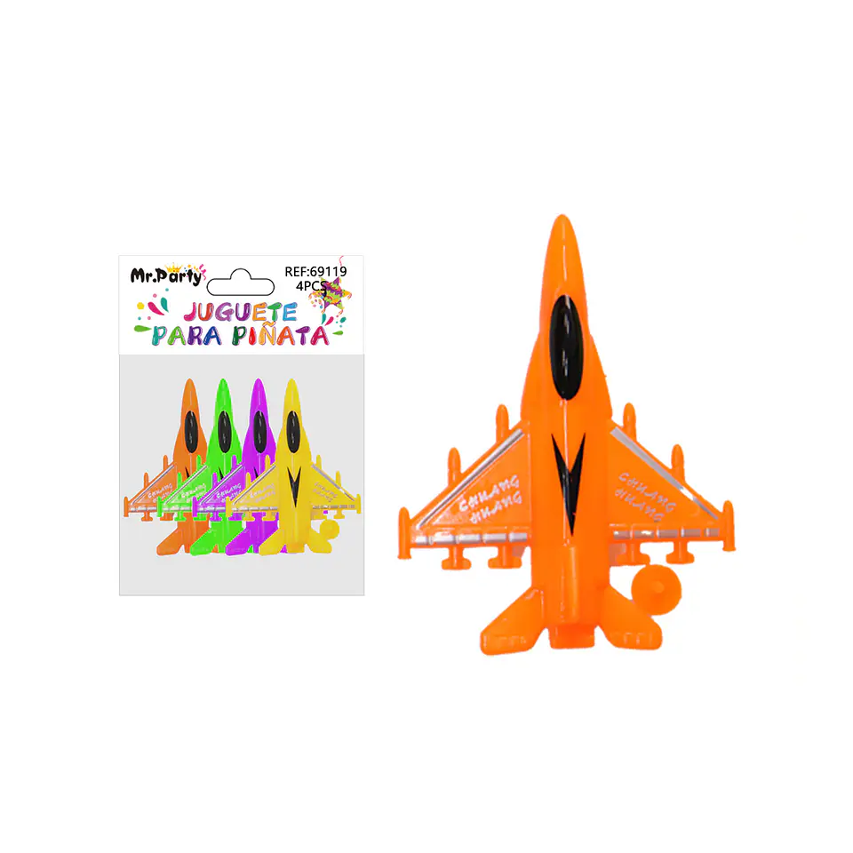 Juguetes para piñata avión 4pcs 1