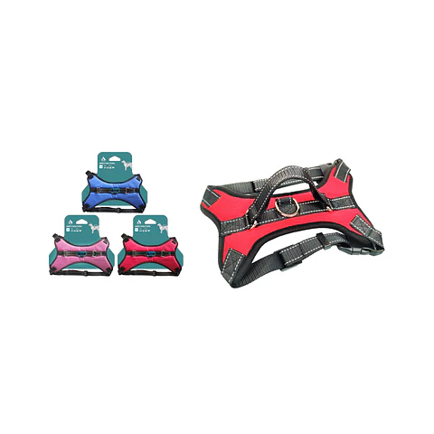Arnés K9 equipado para mascotas talla XL 30-45kg Color Aleatorio