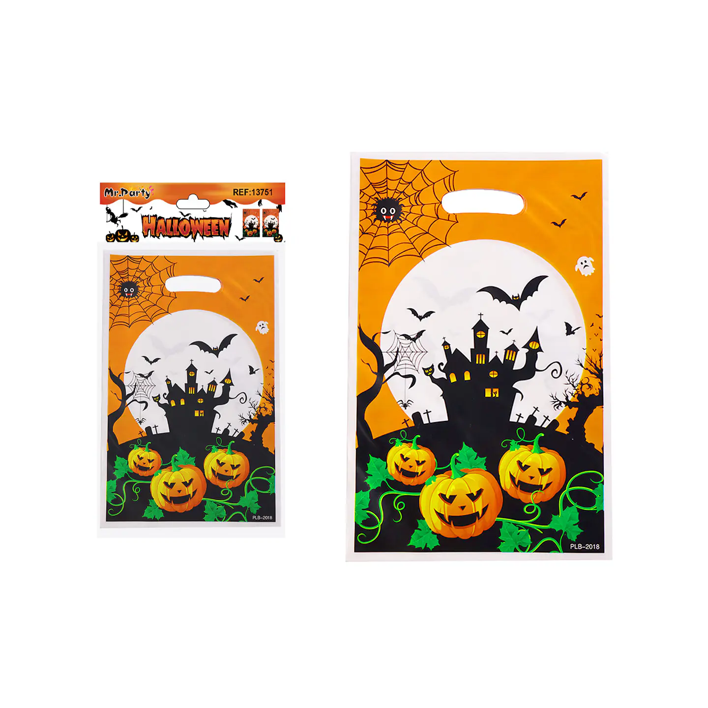 Bolsa perlada de Halloween 10pcs 1