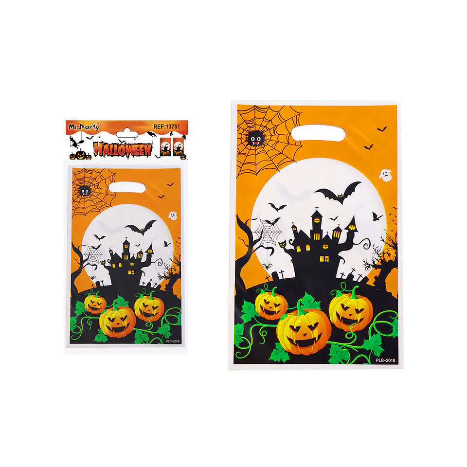 Bolsa perlada de Halloween 10pcs 1