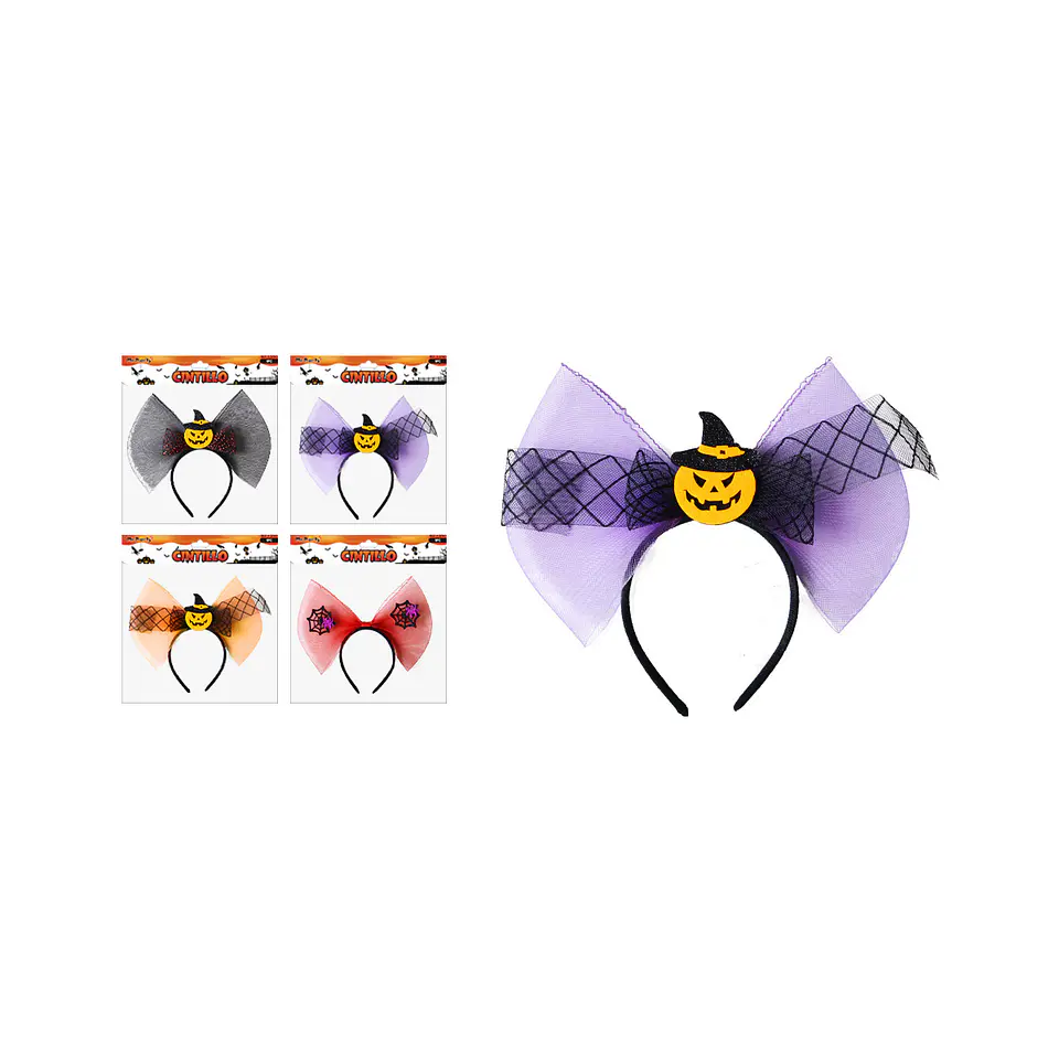 Cintillo de lazo Halloween Diseño Aleatorio 1