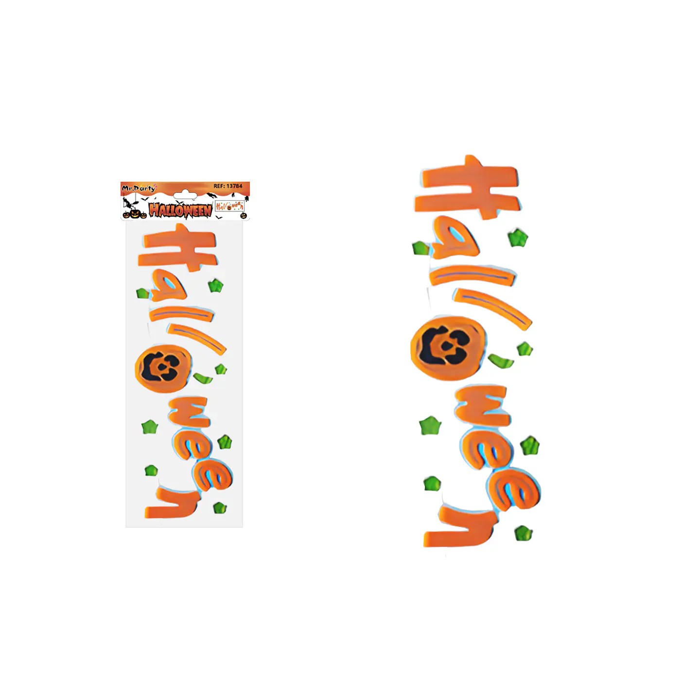 Cortina de Halloween 17.5*42cm 1