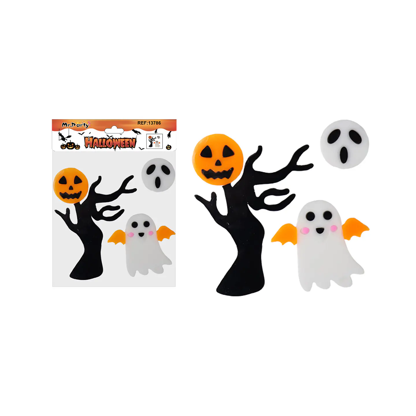 Pegatina de ventana Halloween 20.5*20cm 1