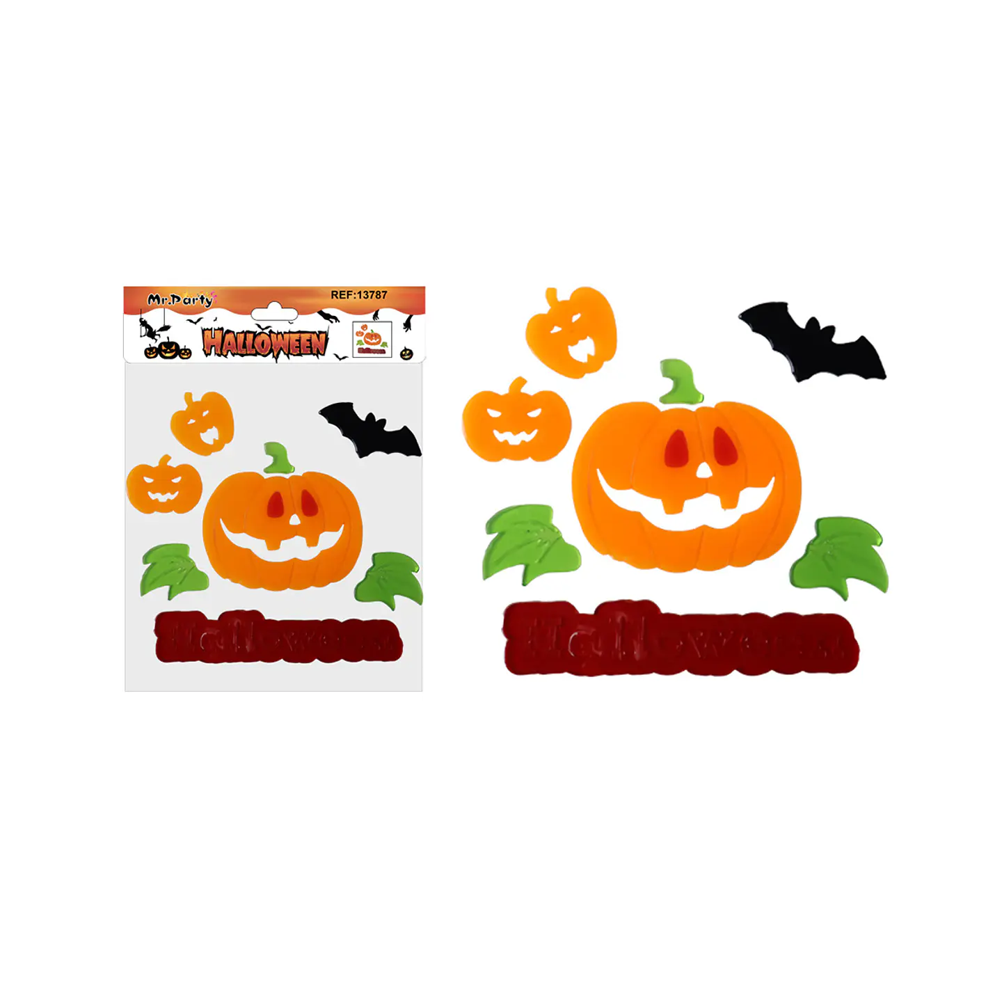 Pegatina de ventana Halloween 20.5*20cm 1