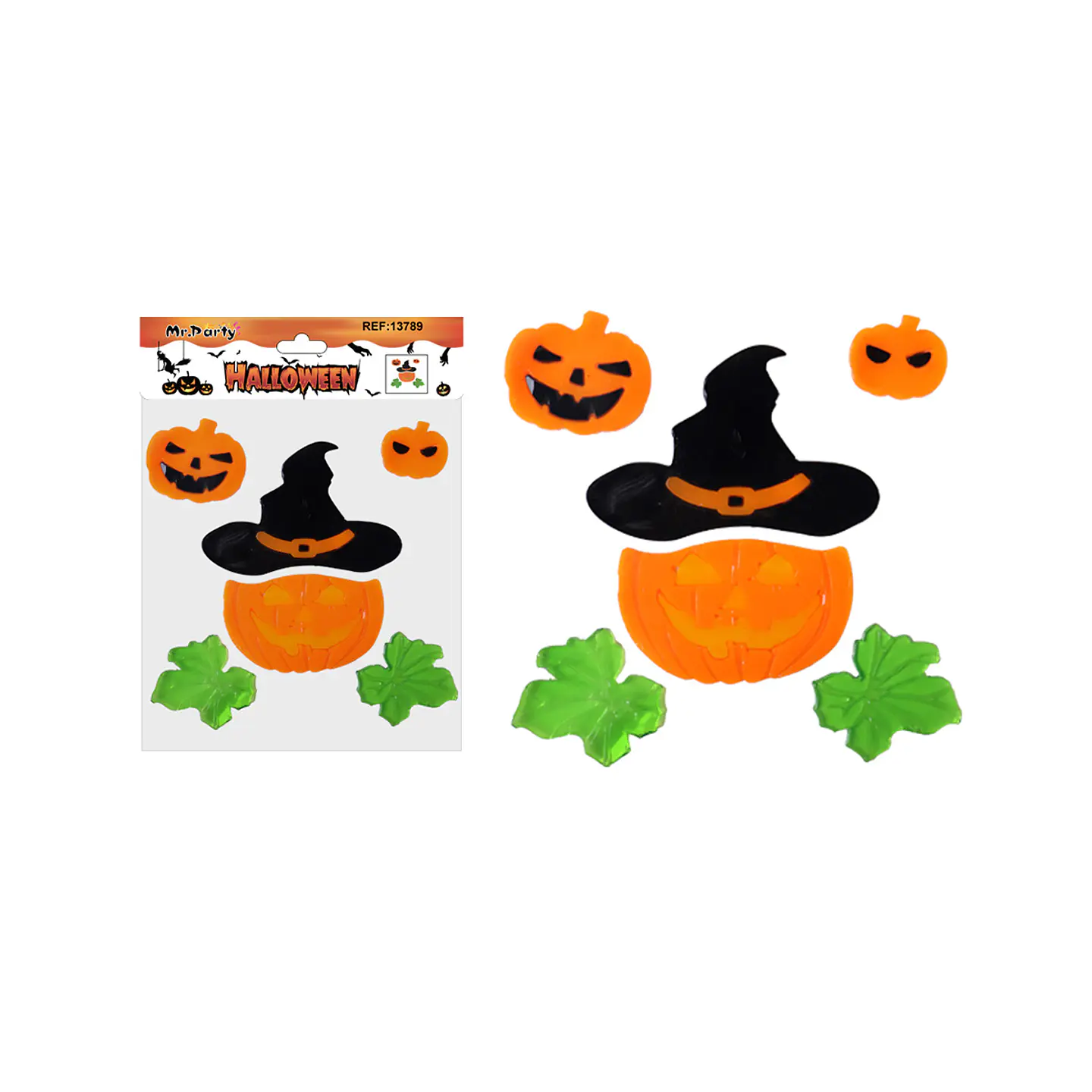 Pegatina de ventana Halloween 20.5*20cm 1