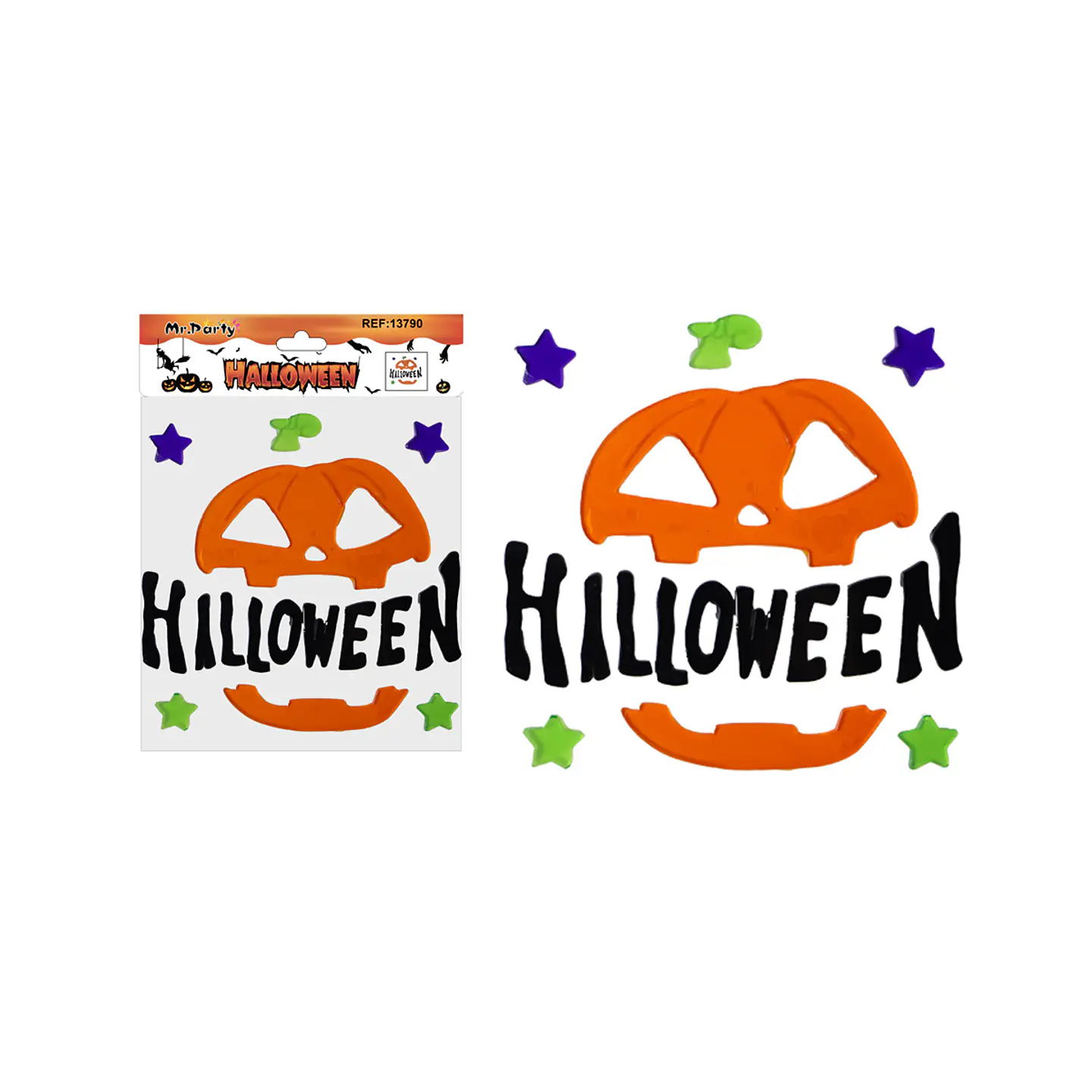 Pegatina de ventana Halloween 20.5*20cm 1