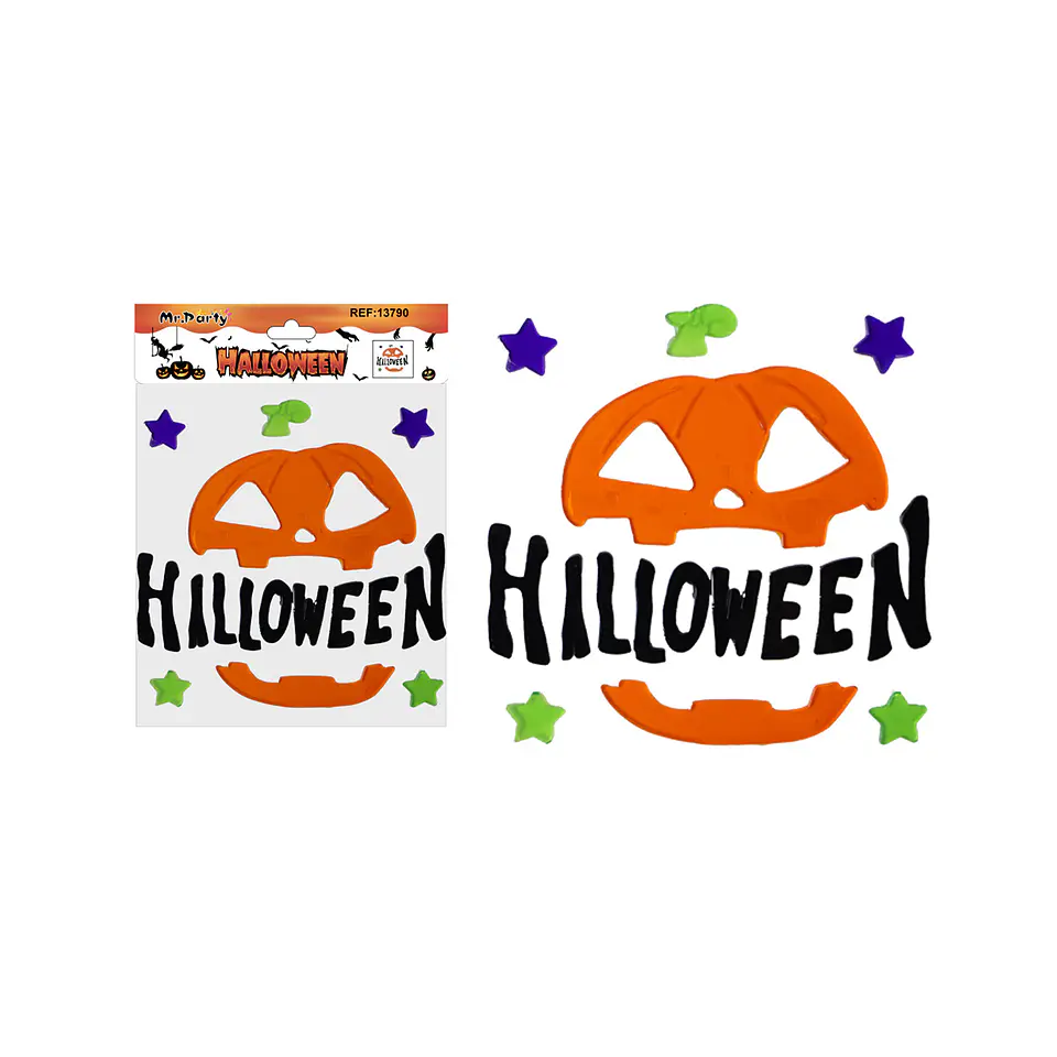 Pegatina de ventana Halloween 20.5*20cm 1