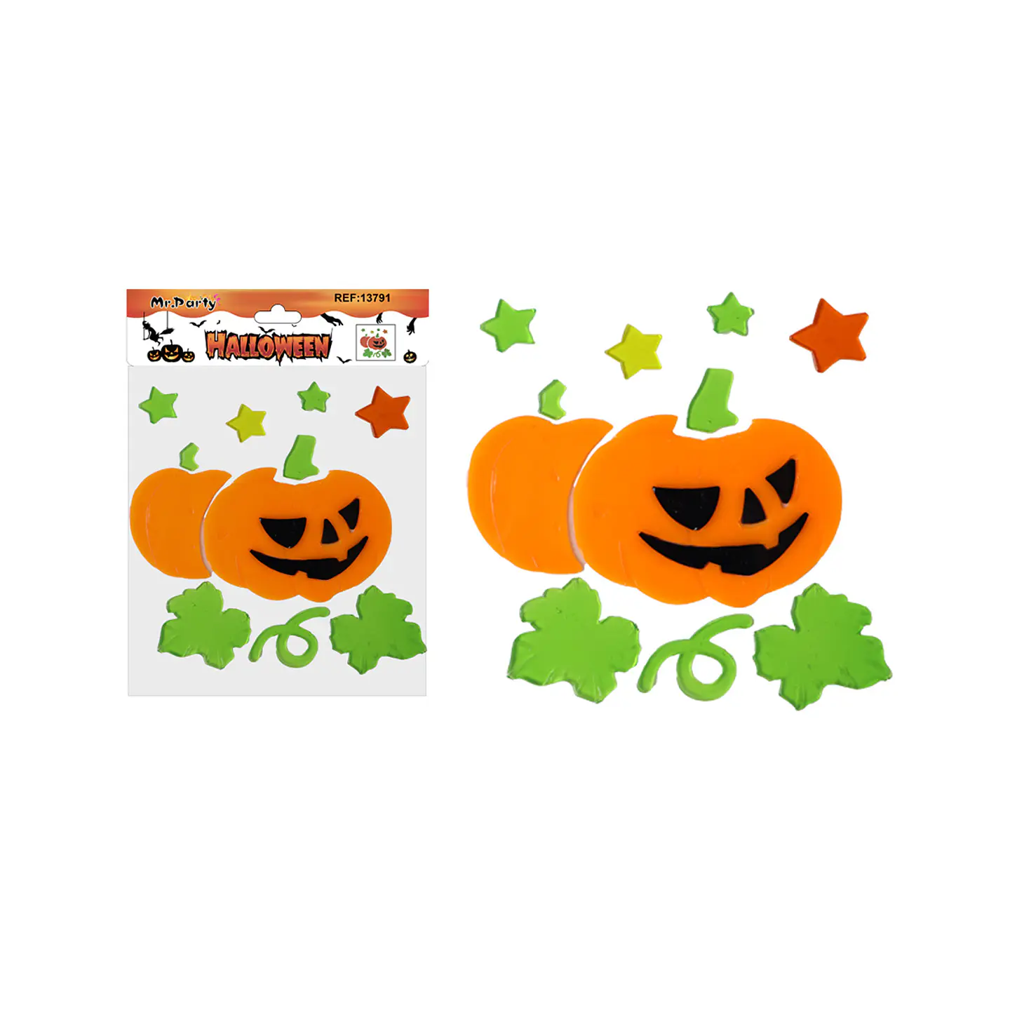 Pegatina de ventana Halloween 20.5*20cm 1