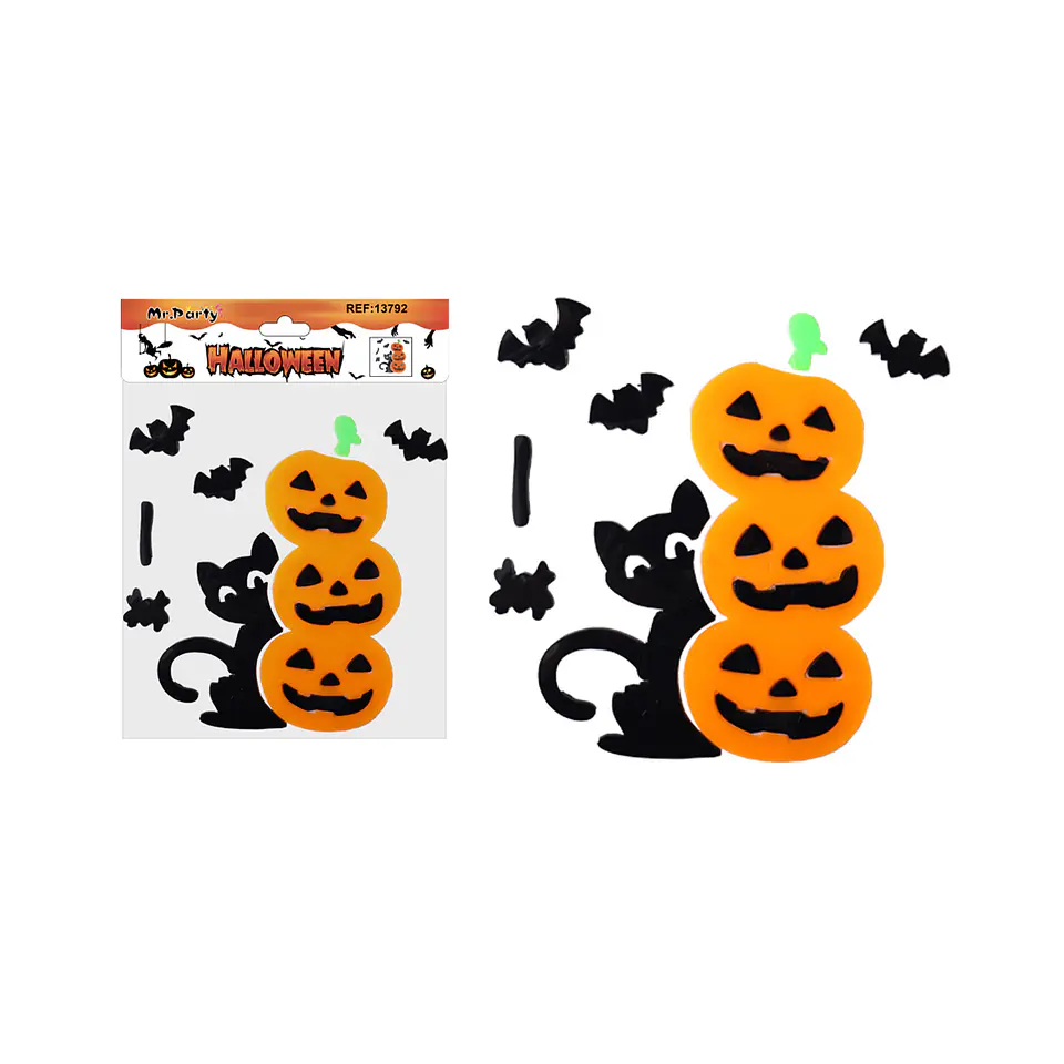 Pegatina de ventana Halloween 20.5*20cm 1