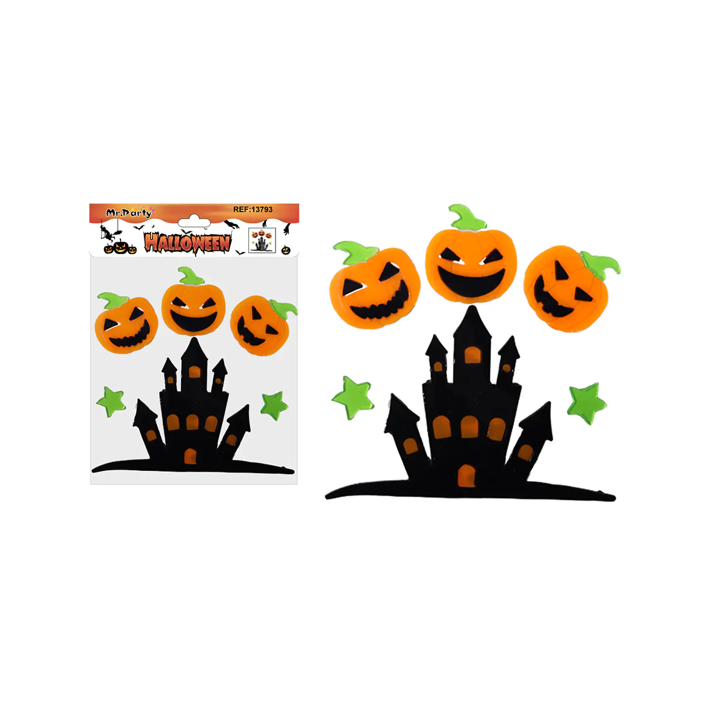 Pegatina de ventana Halloween 20.5*20cm 1