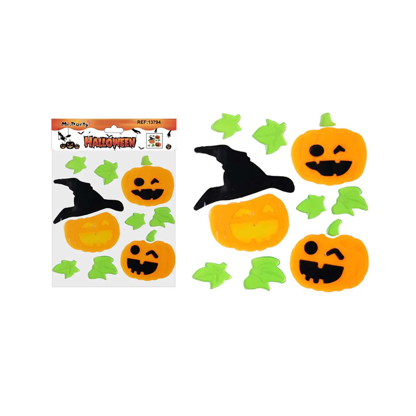 Pegatina de ventana Halloween 20.5*20cm 1