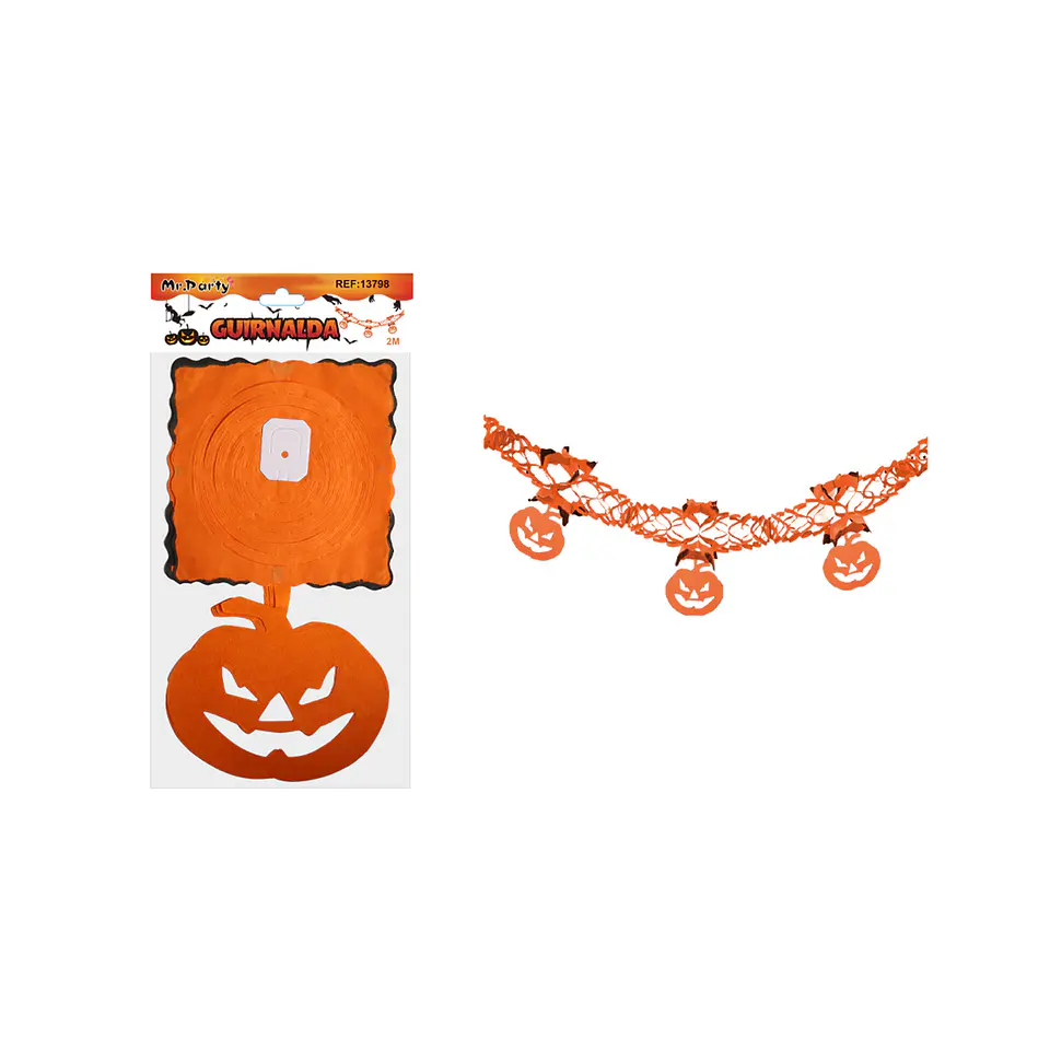 Guirnalda Halloween calabaza 2M 1