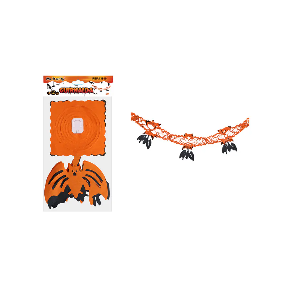 Adorno colgante Halloween murciélago 2M 1