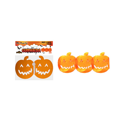 Guirnalda Halloween calabaza 3M