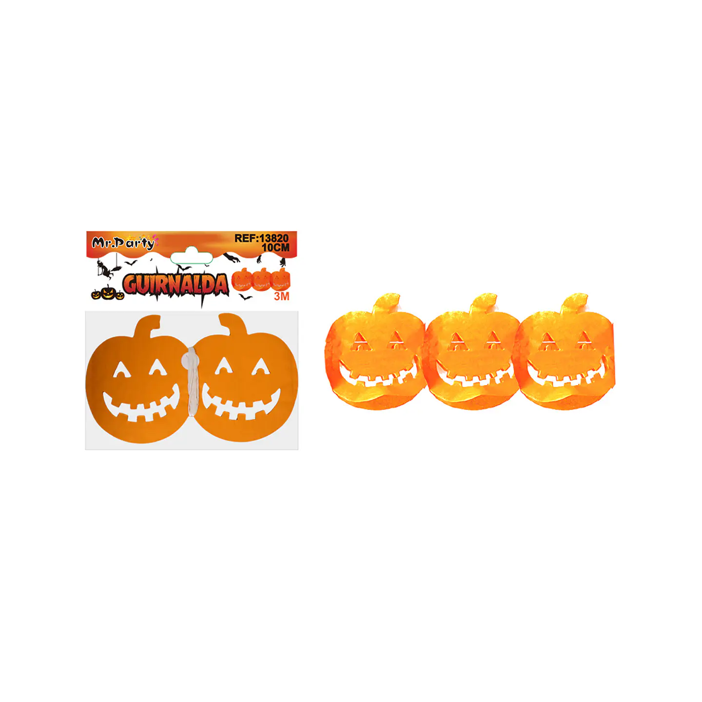 Guirnalda Halloween calabaza 3M 1