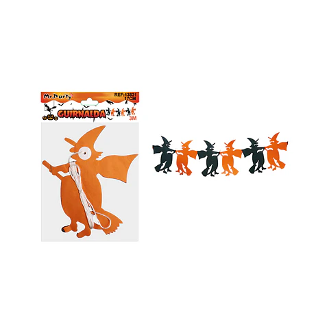 Guirnalda Halloween bruja 3M