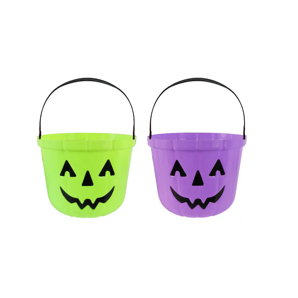 Cubo de calabaza Halloween 18*14cm Color Aleatorio 1