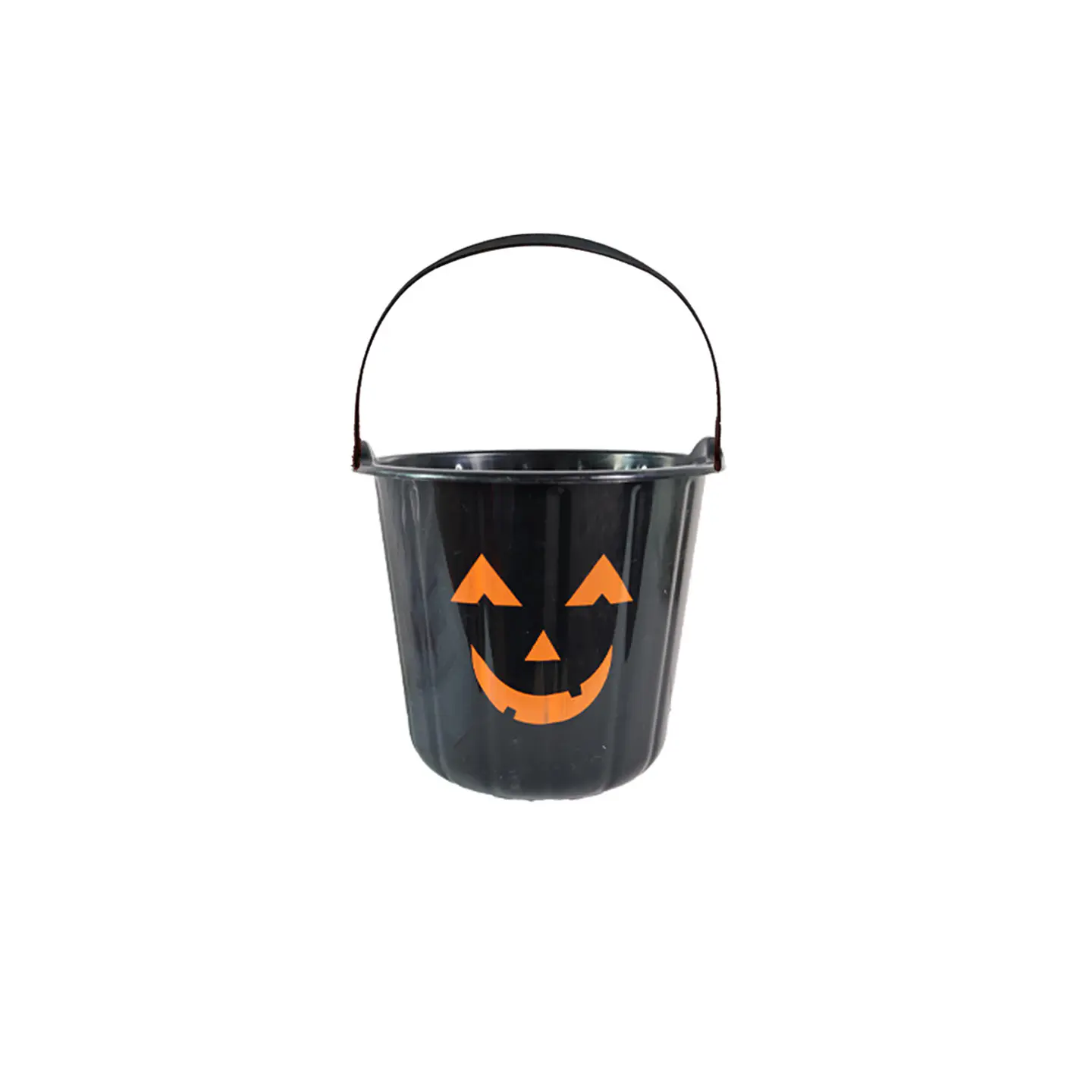 Cubo de calabaza negro Halloween 18*17cm 1