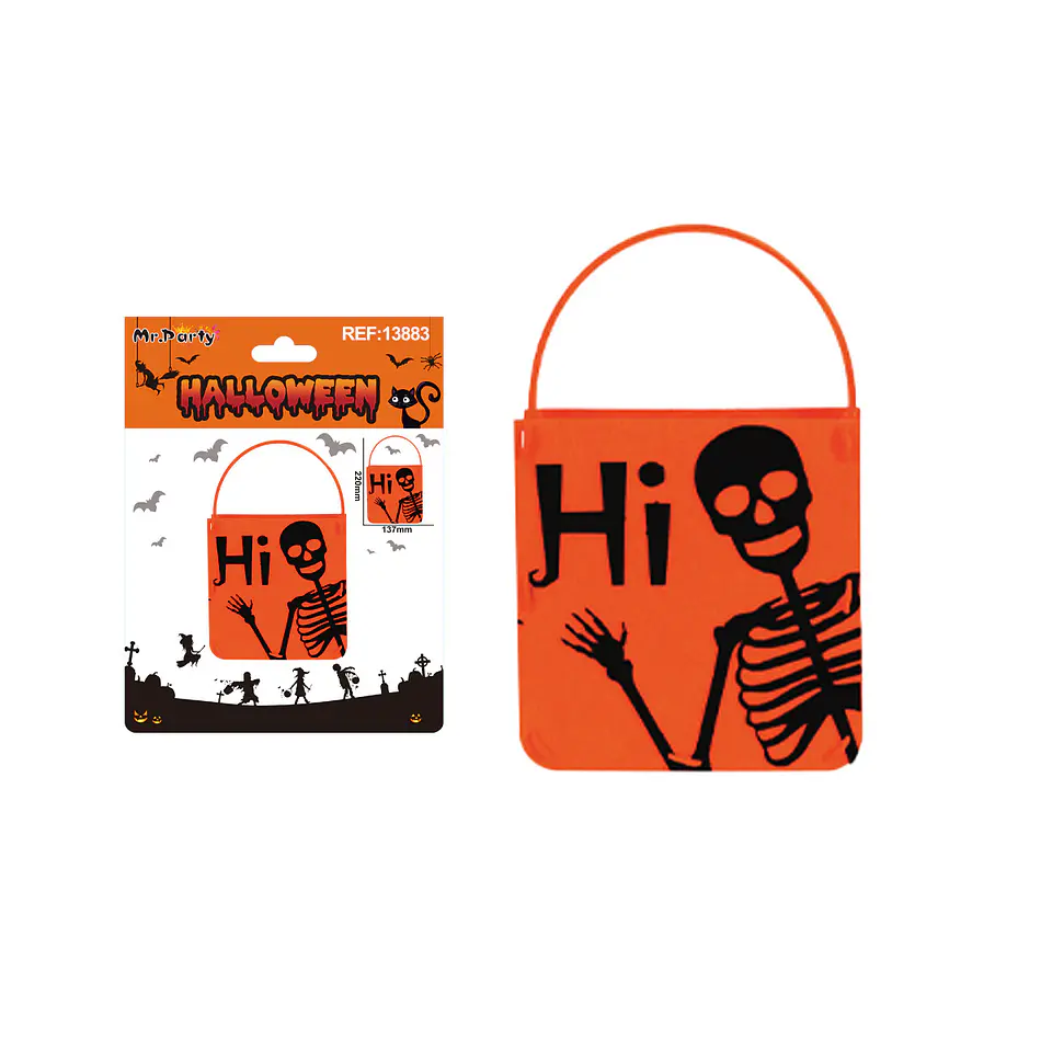 Bolsa para dulces DIY Halloween 19*25cm 1