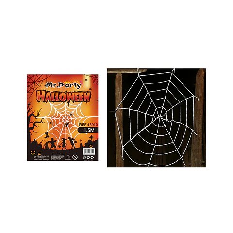 Telaraña Halloween 1.5M