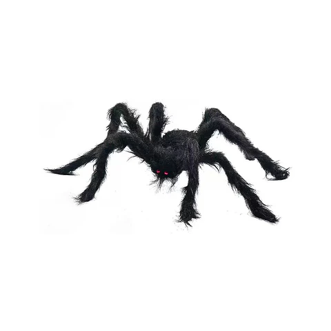 Araña negra Halloween 60cm