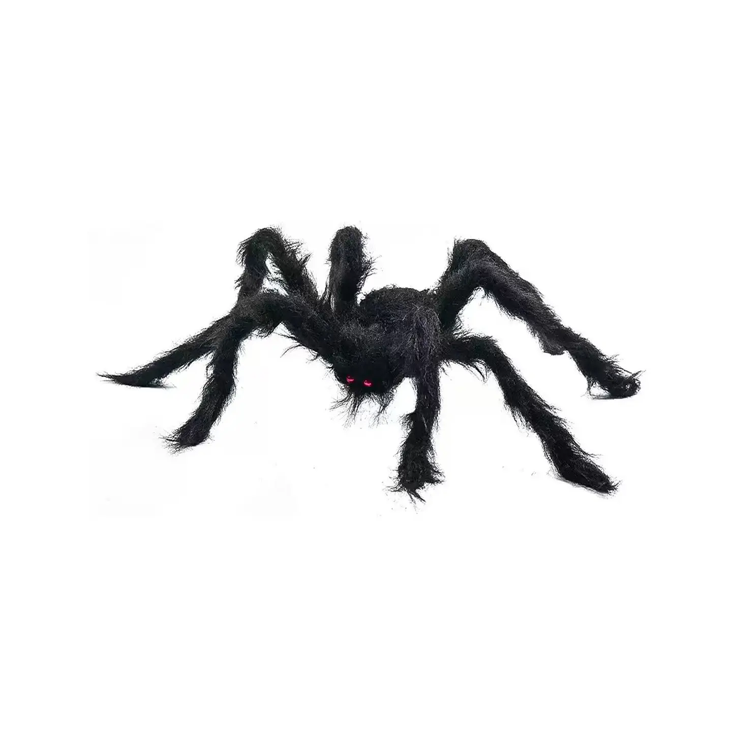 Araña negra Halloween 60cm 1