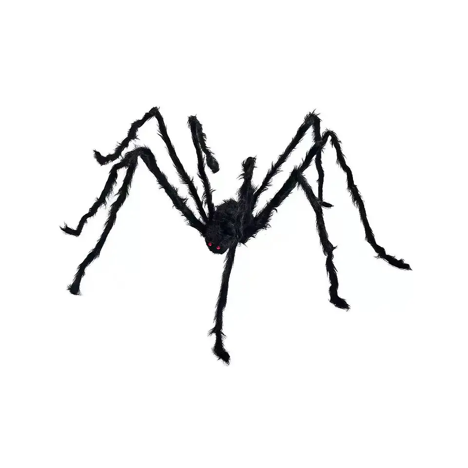Araña negra Halloween 200cm 1