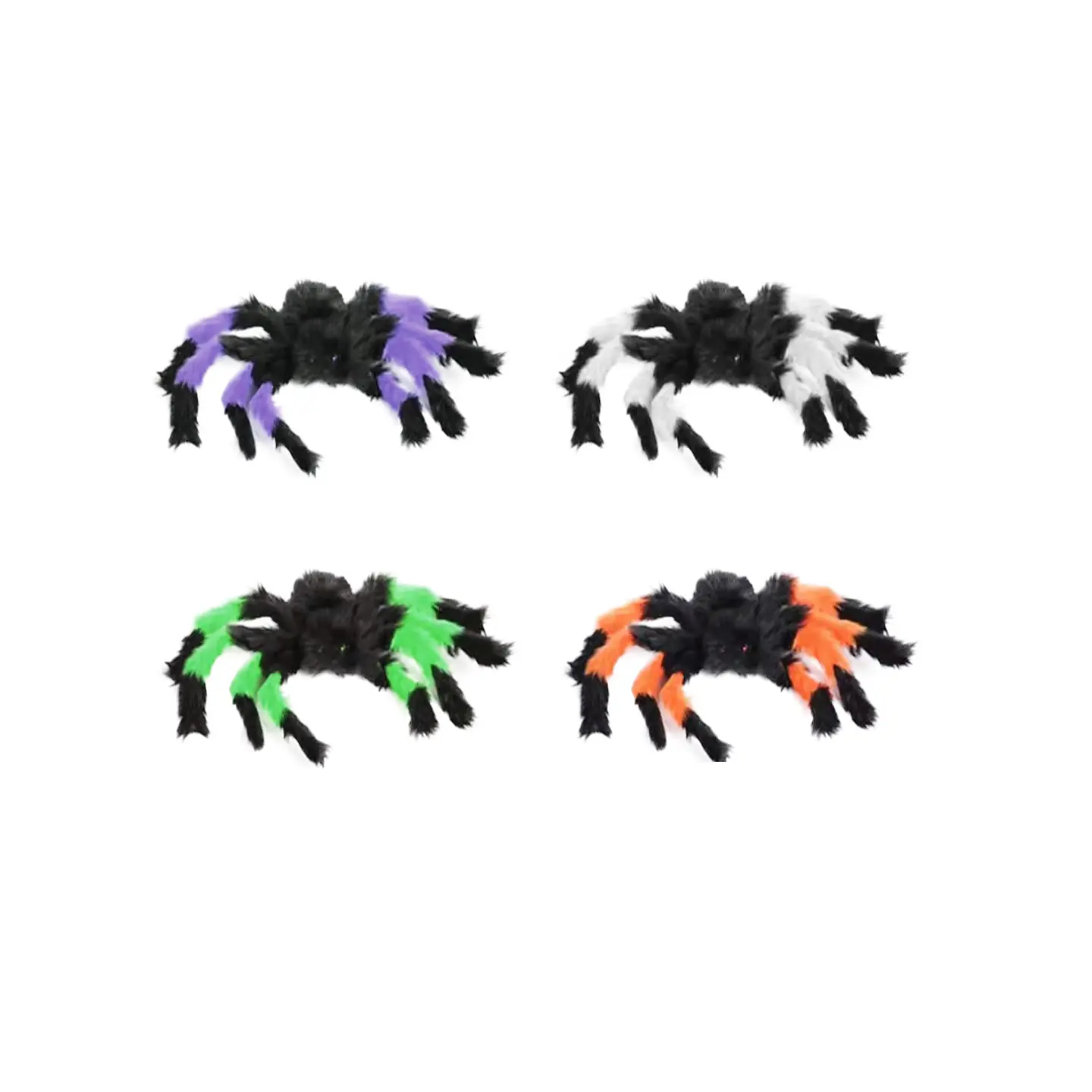 Araña de colores Halloween 50cm Color Aleatorio 1