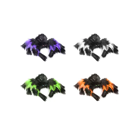 Araña de colores Halloween 30cm Color Aleatorio