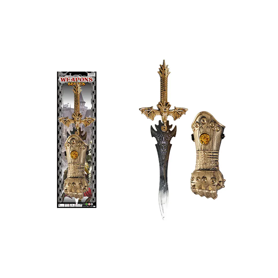 Espada y protector brazo Halloween 1