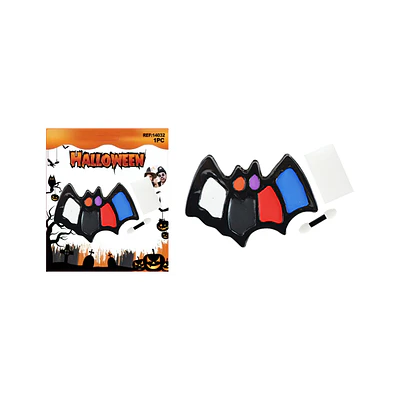 Pintura facial Halloween murciélago