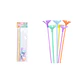 Varillas para globos color pastel surtidos 42cm 12pcs - Miniatura 1