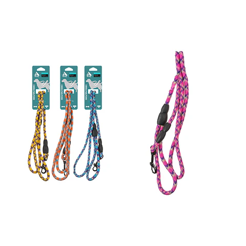 Correa redonda multicolor para mascota 0.8cm*1.2m Color Aleatorio