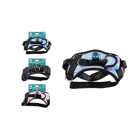Arnés K9 equipado para mascotas talla M 13-22kg Color Aleatorio