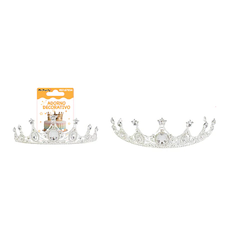 Corona de princesa aleación diamantes 15*5cm