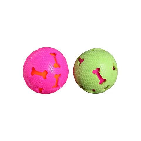 Juguete de pelota con sonido 7.6cm color aleatorio