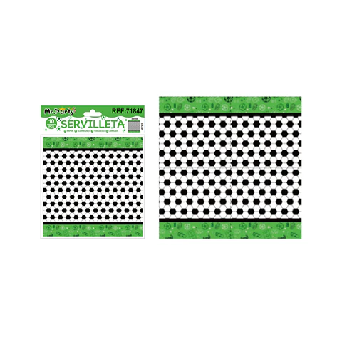 Servilletas de fútbol 33*33cm 10pcs