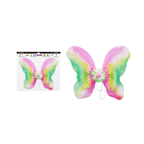 Ala de mariposa doble capa