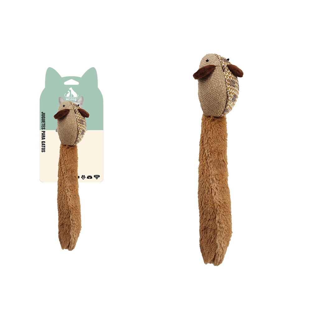 Juguete para gato ratón 30cm