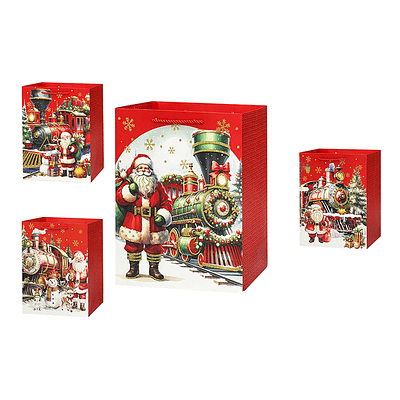 Bolsa de regalo de Navidad 74x49x17cm 12pcs Diseño Aleatorio