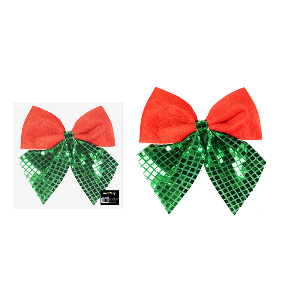 Lazo decorativo navideño 22x25x10cm