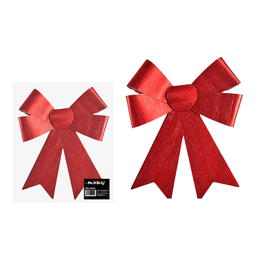 Lazo decorativo navideño 20x25cm