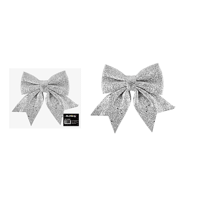 Lazo decorativo navideño 15x20x8cm