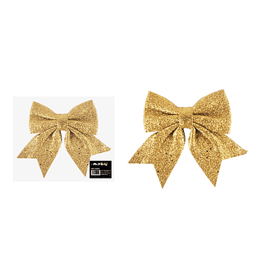 Lazo decorativo navideño 20x25x10cm