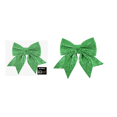 Lazo decorativo navideño 15x20x8cm