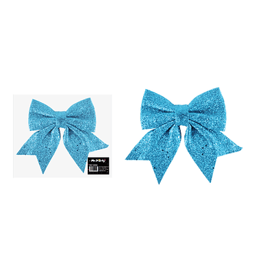 Lazo decorativo navideño 15x20x8cm