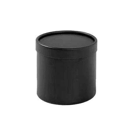 Cilindro pequeño negro 12.5*12.5cm