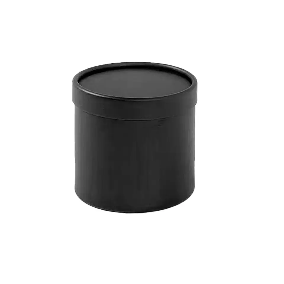 Cilindro pequeño negro 12.5*12.5cm 1
