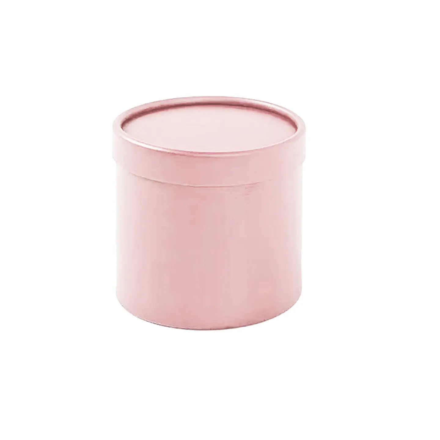 Cilindro pequeño rosa 12.5*12.5cm 1