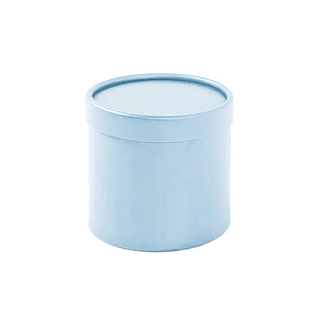 Cilindro pequeño azul 12.5*12.5cm